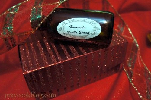 Homemade Vanilla Extract