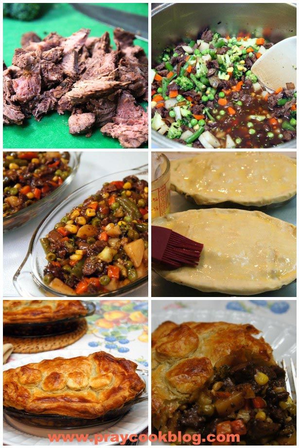 Beef Puff Pastry Pot Pie