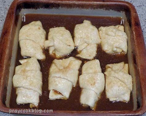 Apple Dumpling to bake