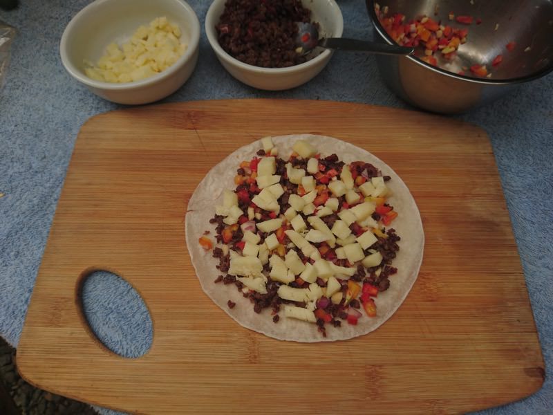 ground pork quesadilla 15