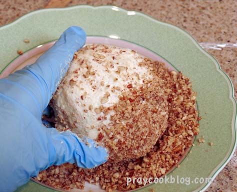 Crushed Pecans for Cheese Ball