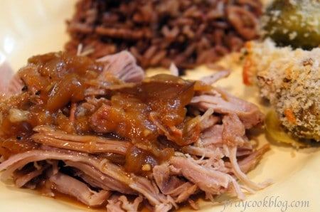 pork plated