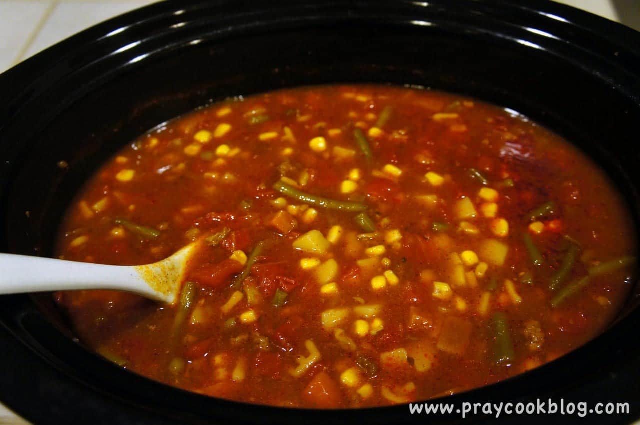 Saturday’s Soup 9 Can Vegetable Soup