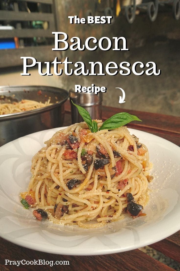 The BEST Bacon Puttanesca Recipe