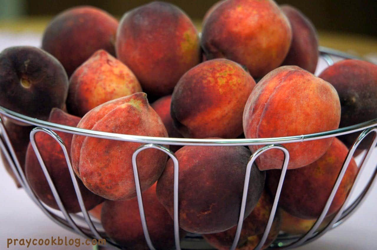 Spicy Peach Chutney