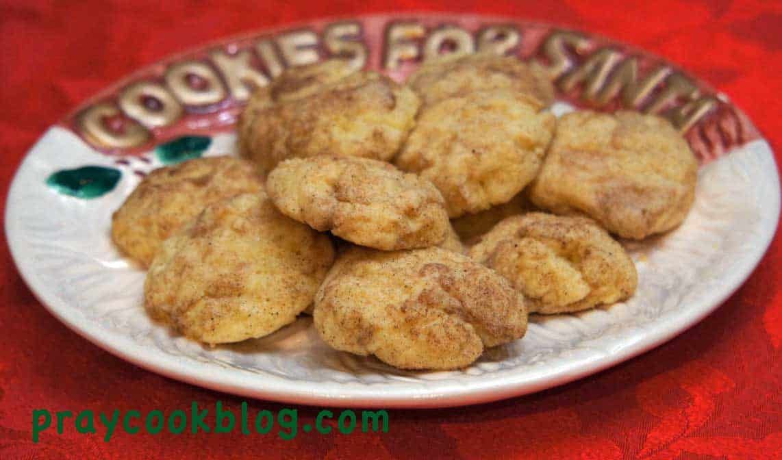 Snicker Doodle Cookies For Santa!