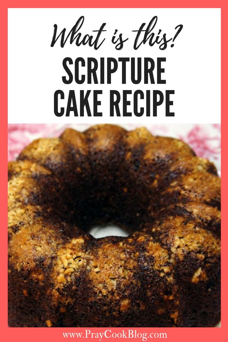 Scripture Cake