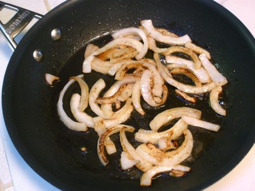 saute' onions