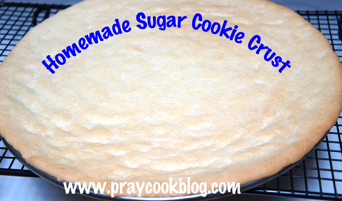 homemade sugar cookie crust