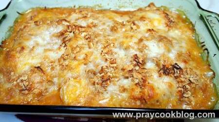 green tomato casserole baked