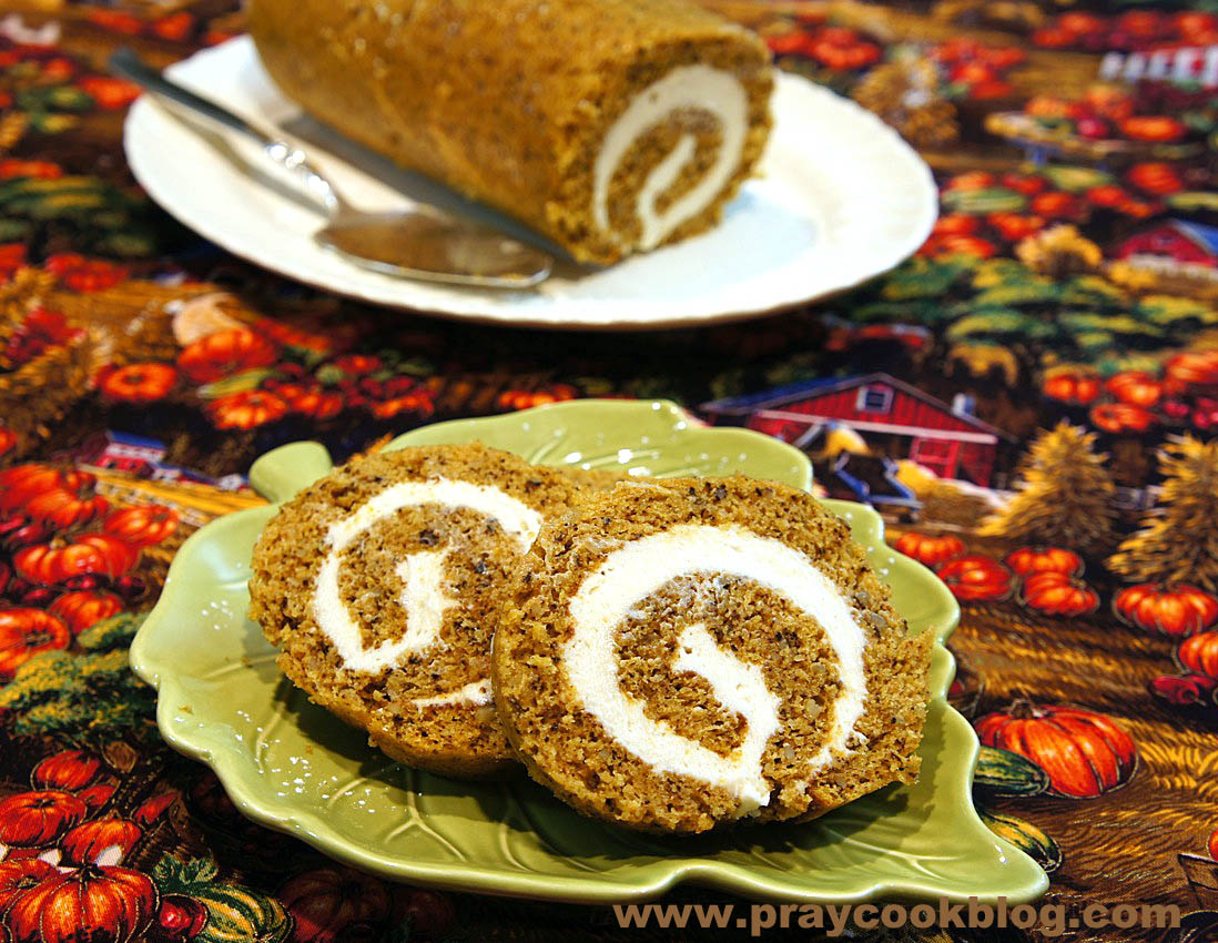 The World's Best Pumpkin Roll