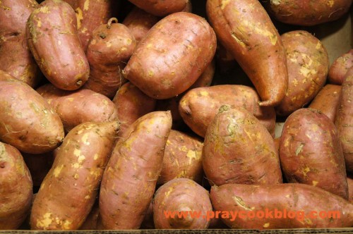 box of sweet potatoes