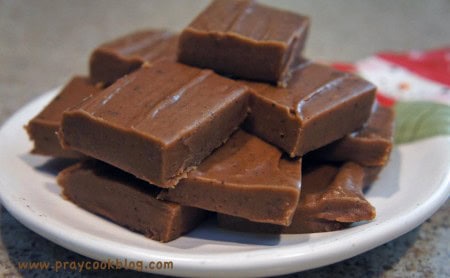 pbutter fudge plate