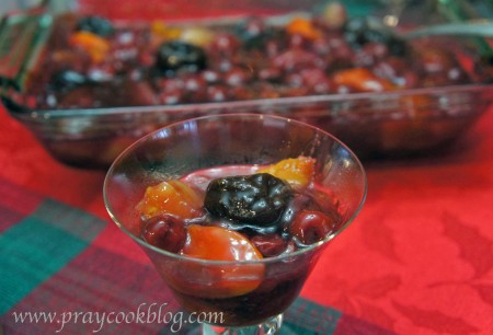 fruit compote single/panful