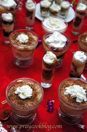 new years parfaits