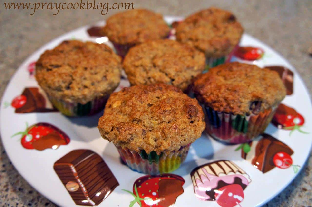 Plate for Sharing Muffins