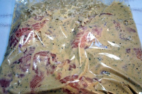 marinating chicken