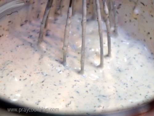 homemade ranch dressing