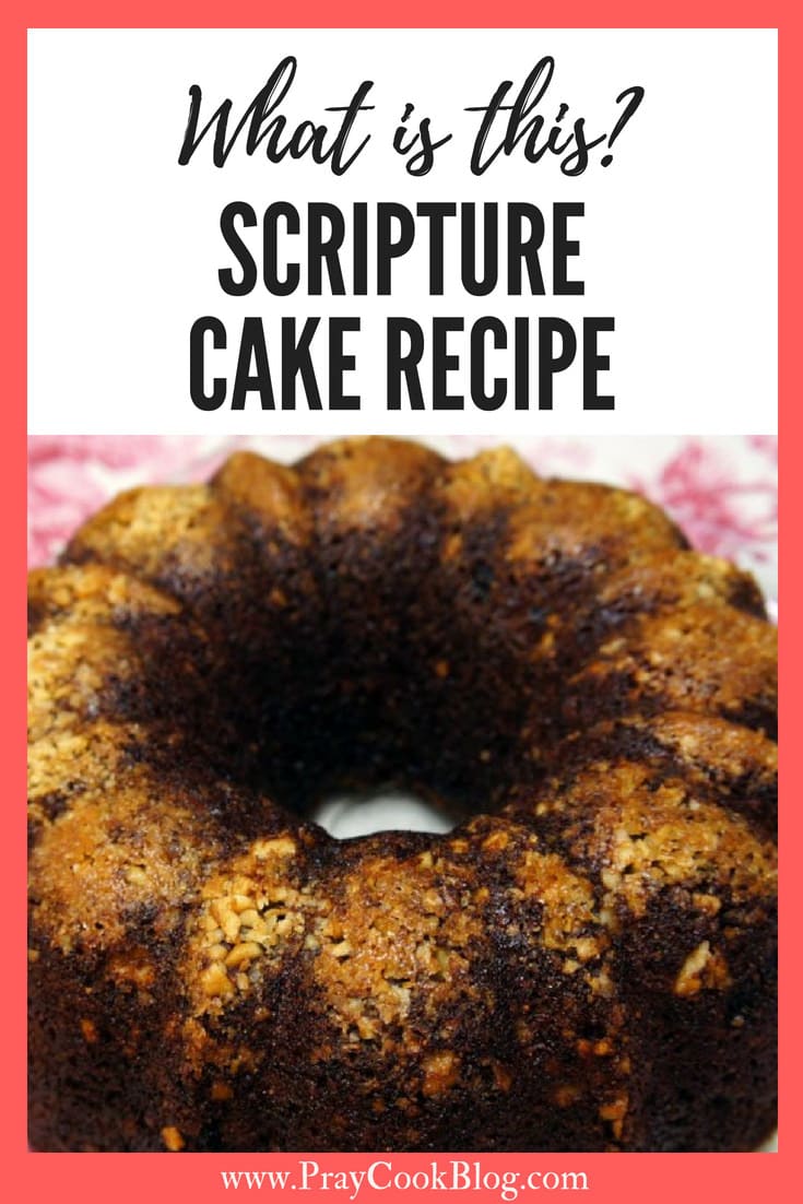 what is scripture cake