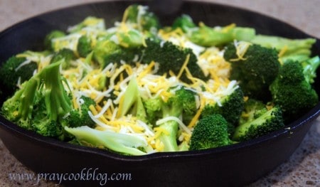 broccoli with cheese