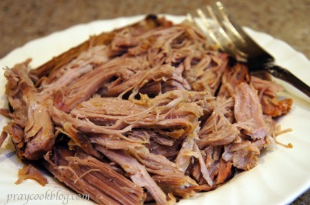 pork roast plate