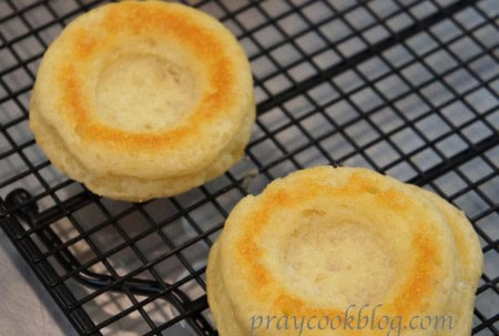 cooling savarin on rack