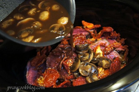 pot roast mushroom sauce