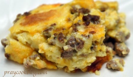 single egg casserole