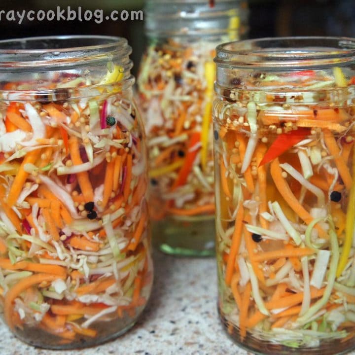 Pickled Vegetable Sandwich Slaw