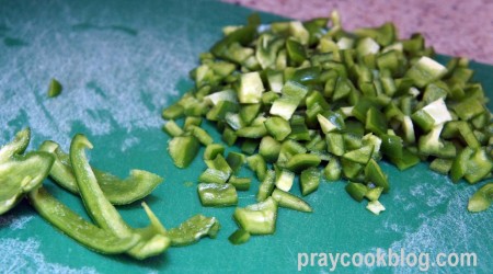 green pepper chopped