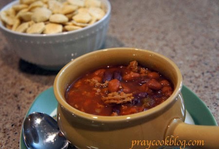 homemade crockpot chili