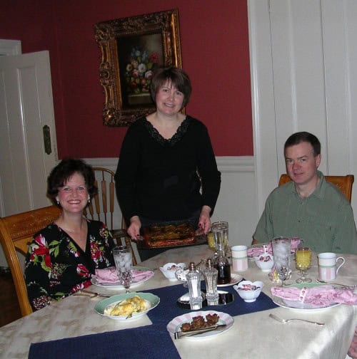 Friends Catherine and Russ in 2005.