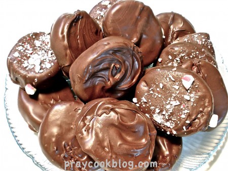 peppermint pattie plate