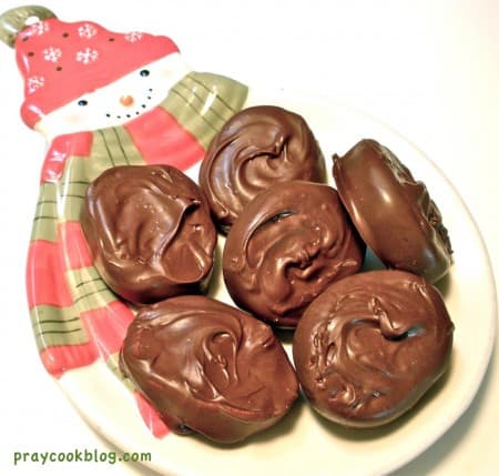 peppermint pattie snowman