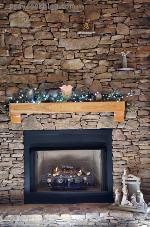 New Year Fireplace