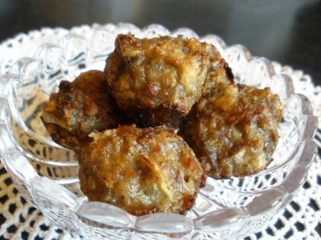 Unbelievably Delicious Apple Sage Sausage Balls