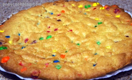 big birthday cookie