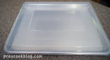 bakers half sheet w/lid