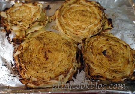 roast cabbage