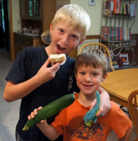 Eating Green Vegetables