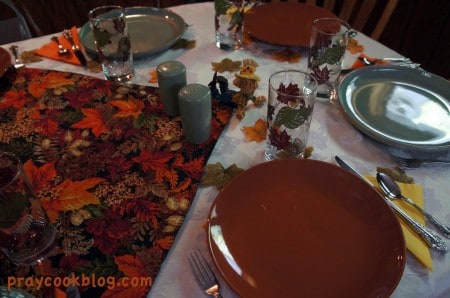 Fall table