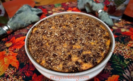 Tabled Sweet Potato Casserole