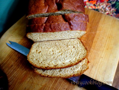 Whole Wheat Bread Sliced