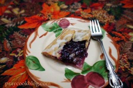 apple berry galette single