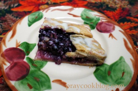 apple berry galette upclose