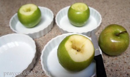 baked apples start