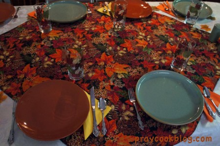 fall table setting