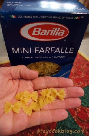 Mini Farfalle