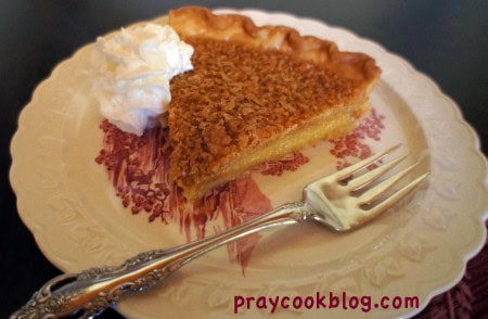 lemon Chess pie