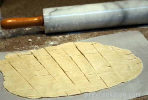 crackers cut